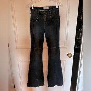 Free People Flare Jeans -new! Saks Fifth Avenue Sz 25 NWOT